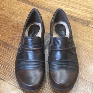 Earth Maize Brown leather shoe size 9.5